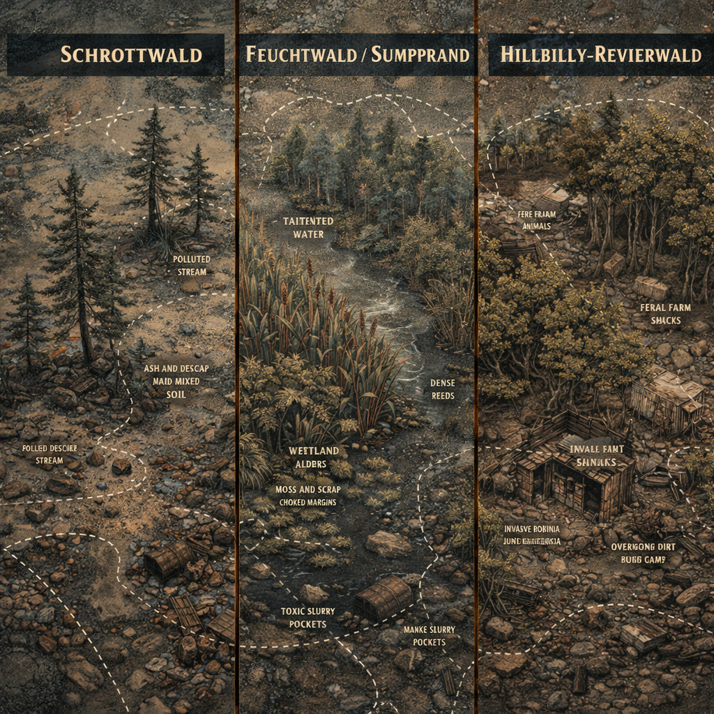 Waldtypen der Wasteland