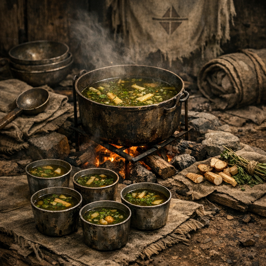 Pilgerrast-Datensuppe