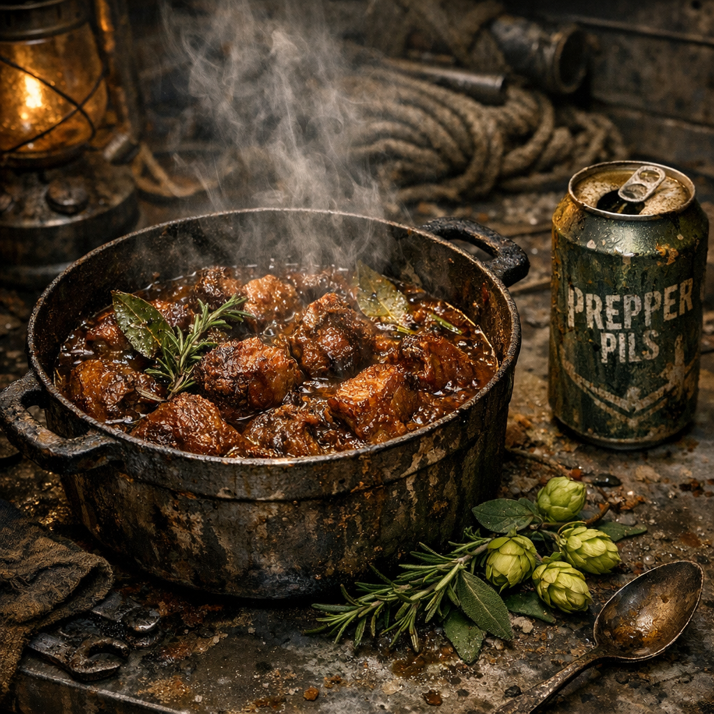 Rotzschwein in Prepper Pils